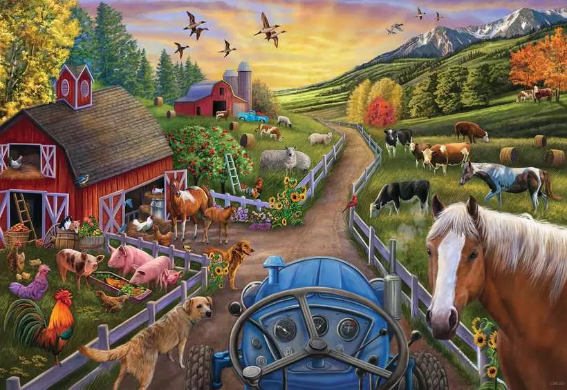 My First Farm 24 Piece Floor Puzzle