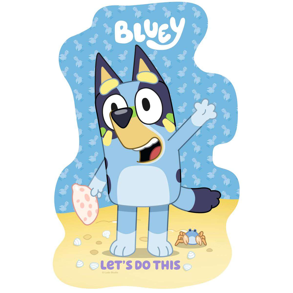RAV Bluey: 4 Large Shaped Puzzles