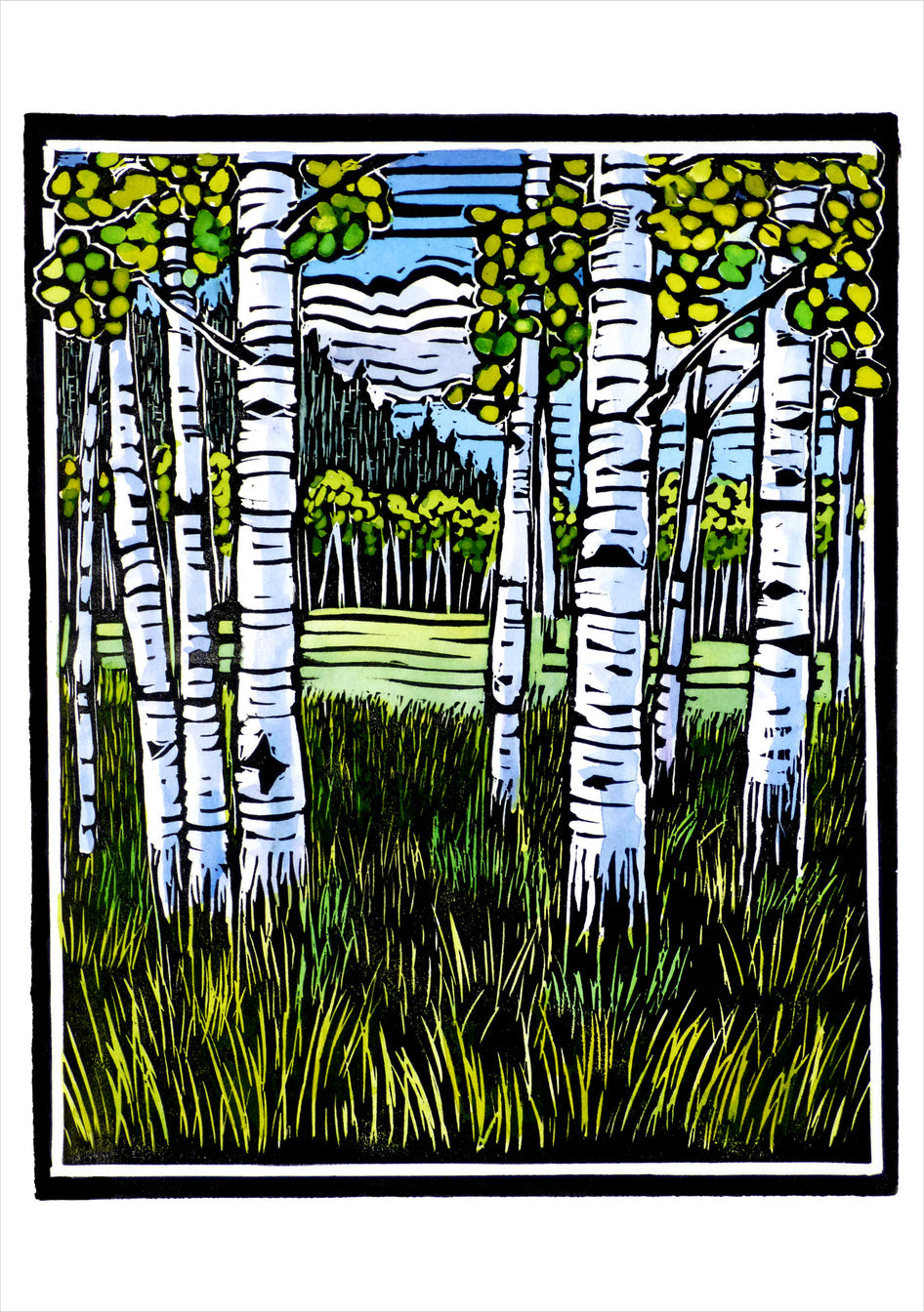 Molly Hashimoto Trees - Boxed Assorted Note Cards    