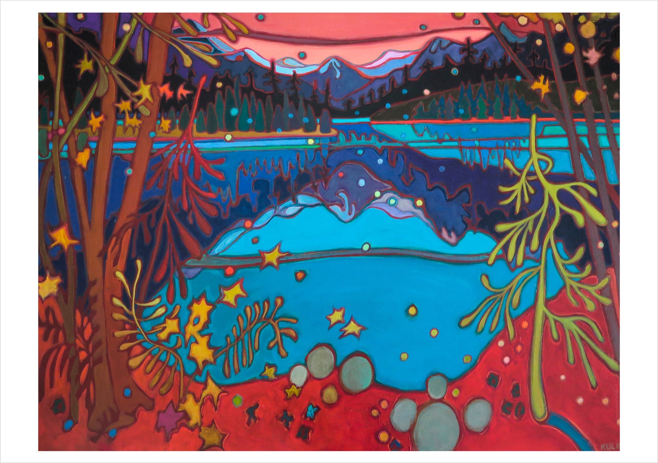 Canadian Rockies The Art of Darlene Kulig - Assorted Boxed Note Cards    