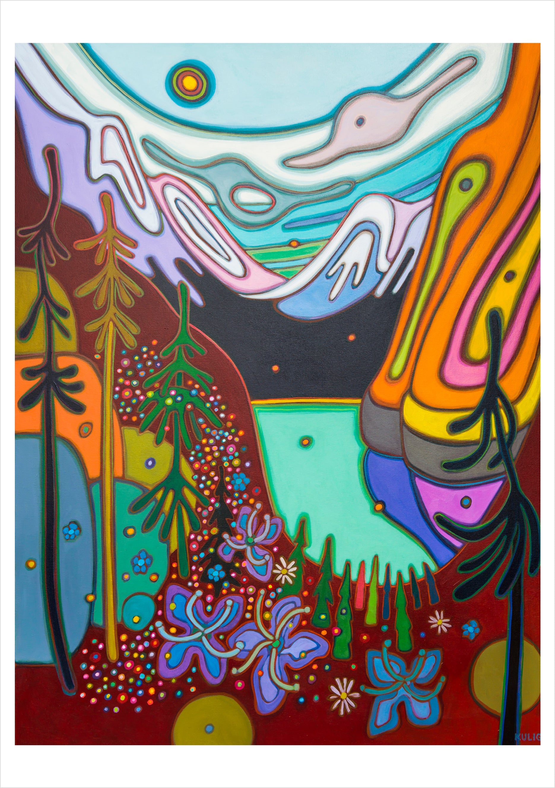 Canadian Rockies The Art of Darlene Kulig - Assorted Boxed Note Cards    