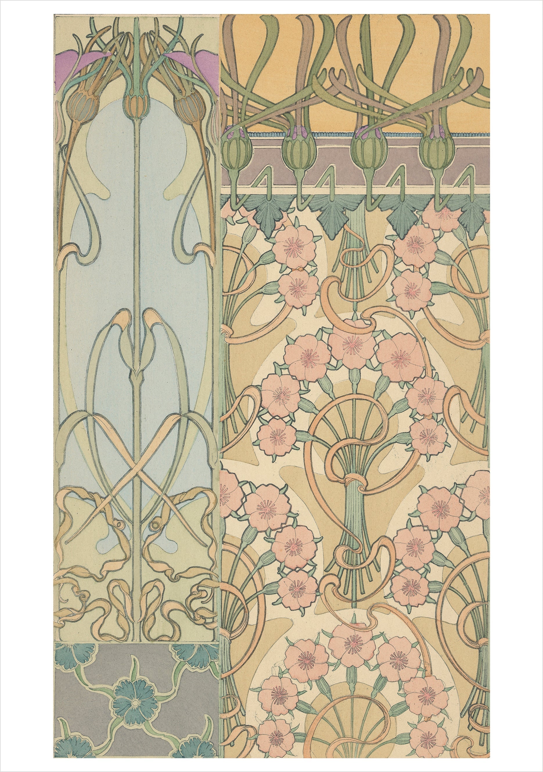 Alphonse Mucha Decorative Designs Boxed Assorted Note Cards    