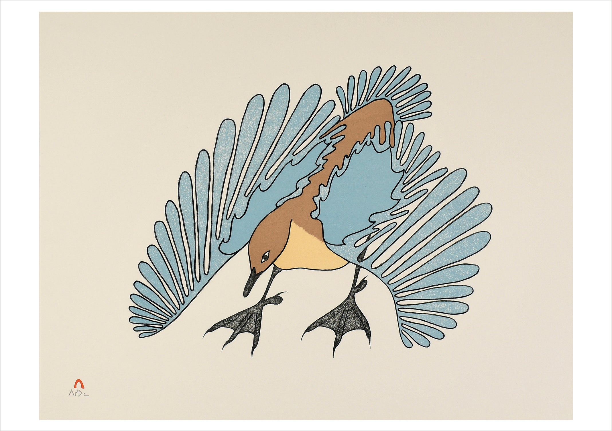 Aoudla Pudlat Dancing Birds Boxed Assorted Note Cards    