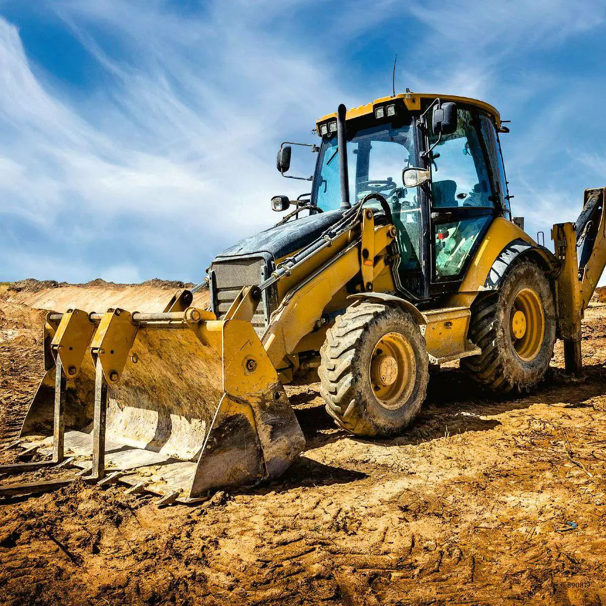 Digger At Work! 3x49 Piece Puzzles