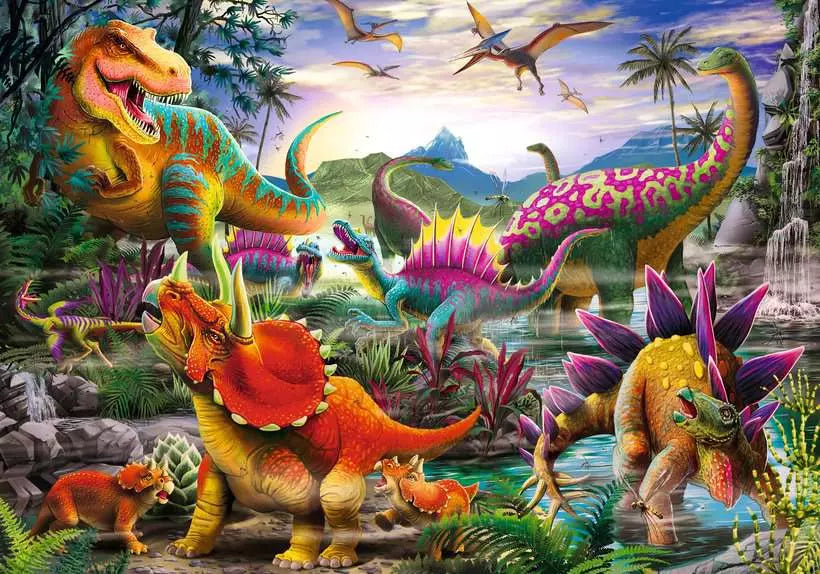 T-Rex Terror 35 Piece Puzzle