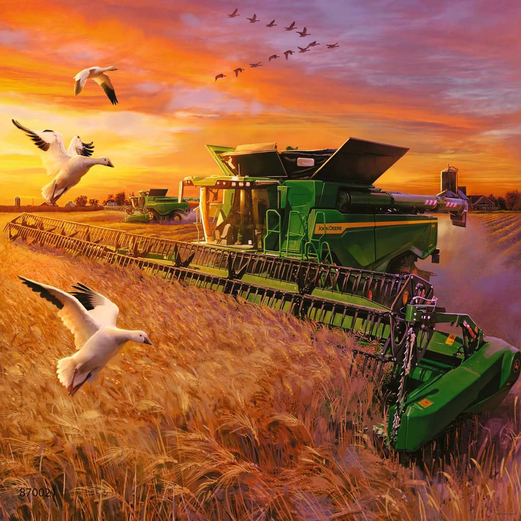 Seasons of John Deere 3x49 Piece Puzzles    