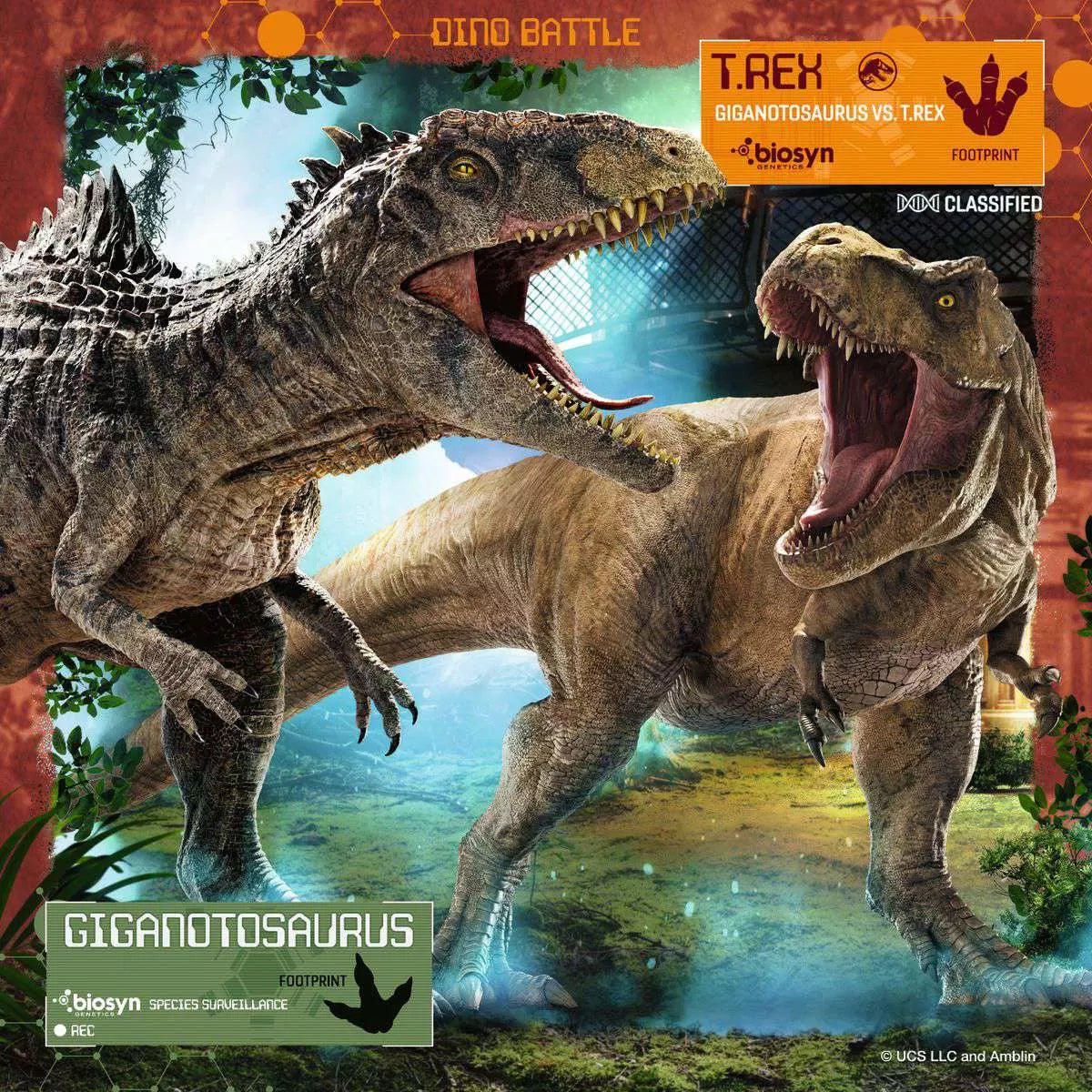 Jurassic World: Dominion Restricted Access 3x49 Piece Puzzles