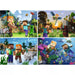 Minecraft Bumper Puzzle Pack 4x100 Piece Puzzles