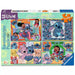 RAV Disney Stitch 4x100 Piece Puzzles
