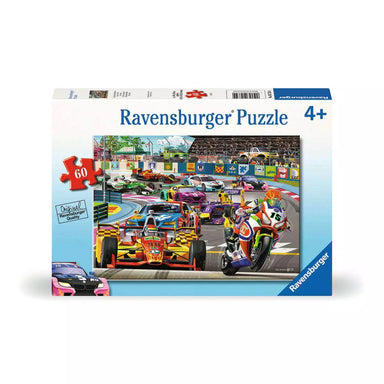 Racetrack Rally 60 Piece Puzzle