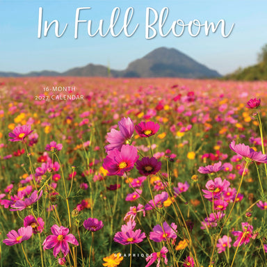 In Full Bloom 2027 Wall Calendar