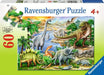 Prehistoric Life 60 Piece Puzzle