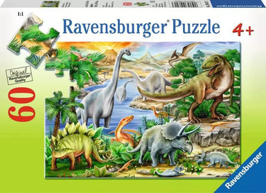 Prehistoric Life 60 Piece Puzzle