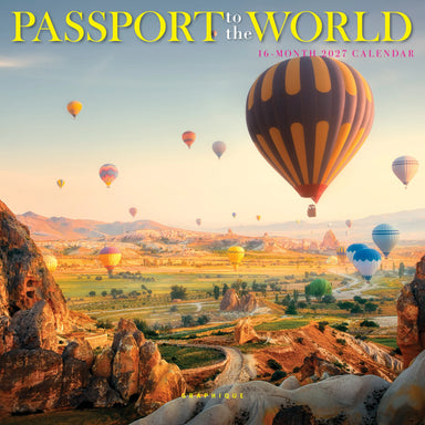 Passport to the World 2027 Mini Wall Calendar