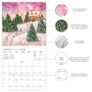 Joyful Landscapes 2027 Wall Calendar