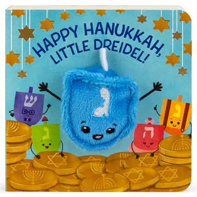 Happy Hanukkah, Little Dreidel! - Finger Puppet Book