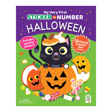 CDP My Very First Sticker by Number Halloween