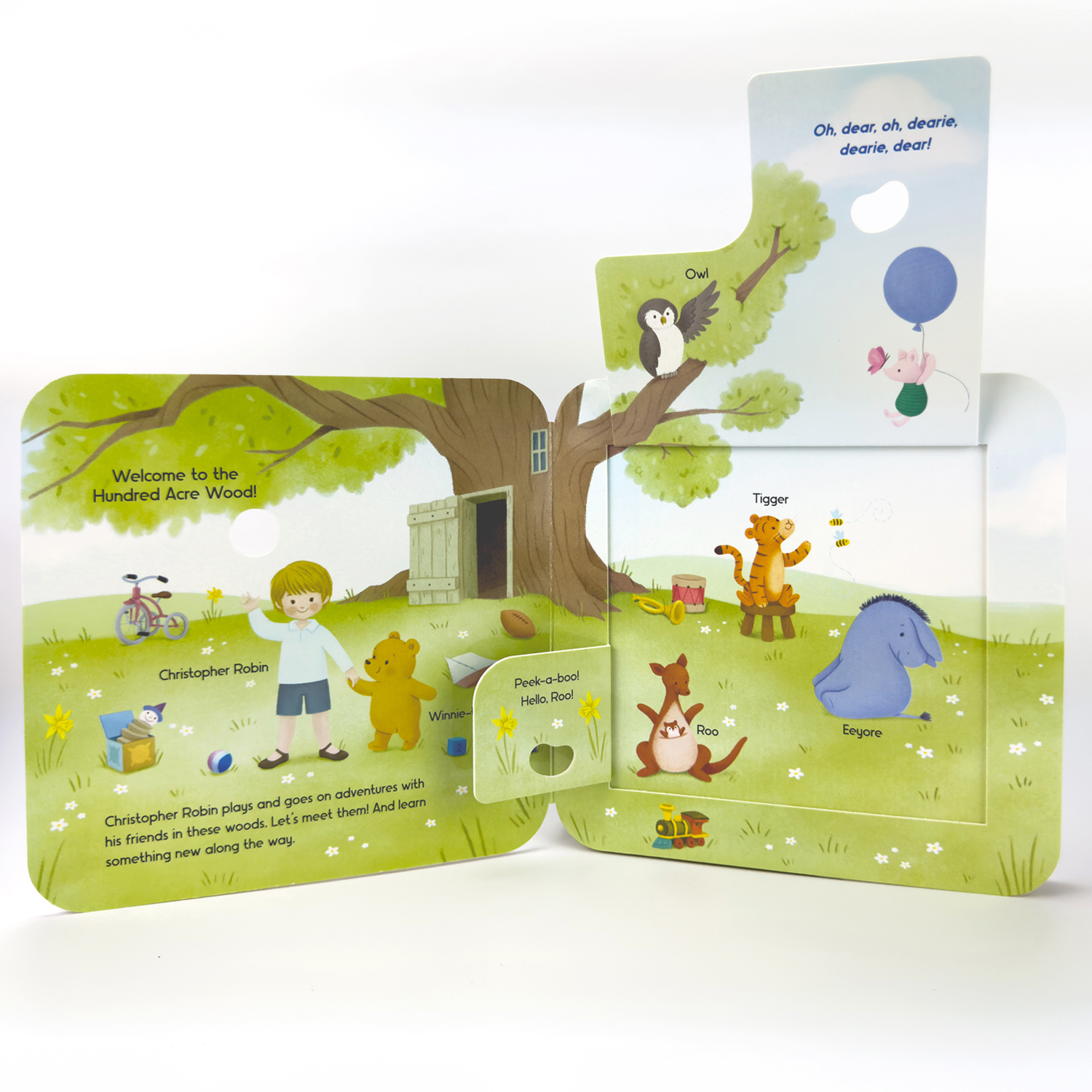 CDP Peek-A-Flap Winnie-the-Pooh