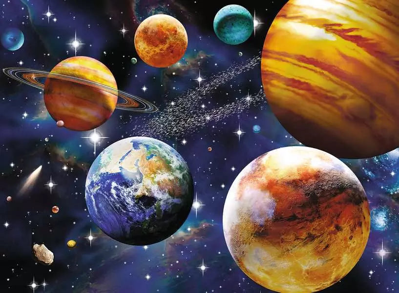Space 100 Piece Puzzle