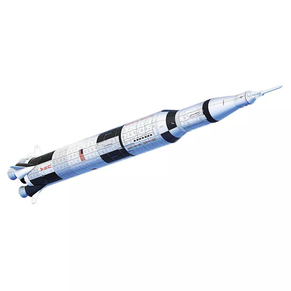 RAV Apollo Saturn V Rocket 440 Piece 3D Puzzle