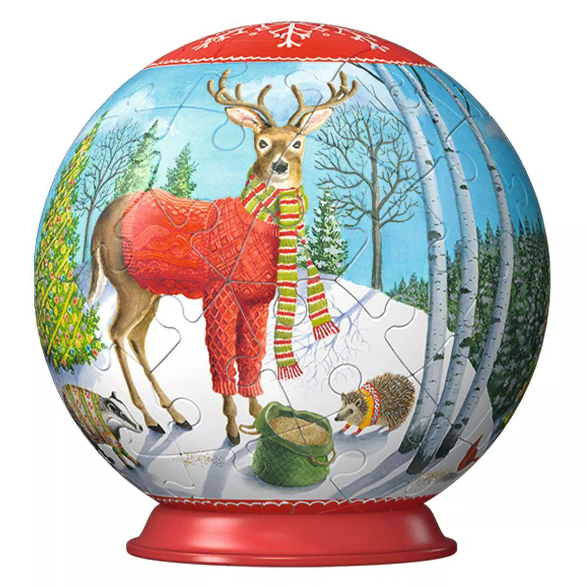 Animal Cheer 54 Piece 3D Puzzle Ball - (Single) Various Styles