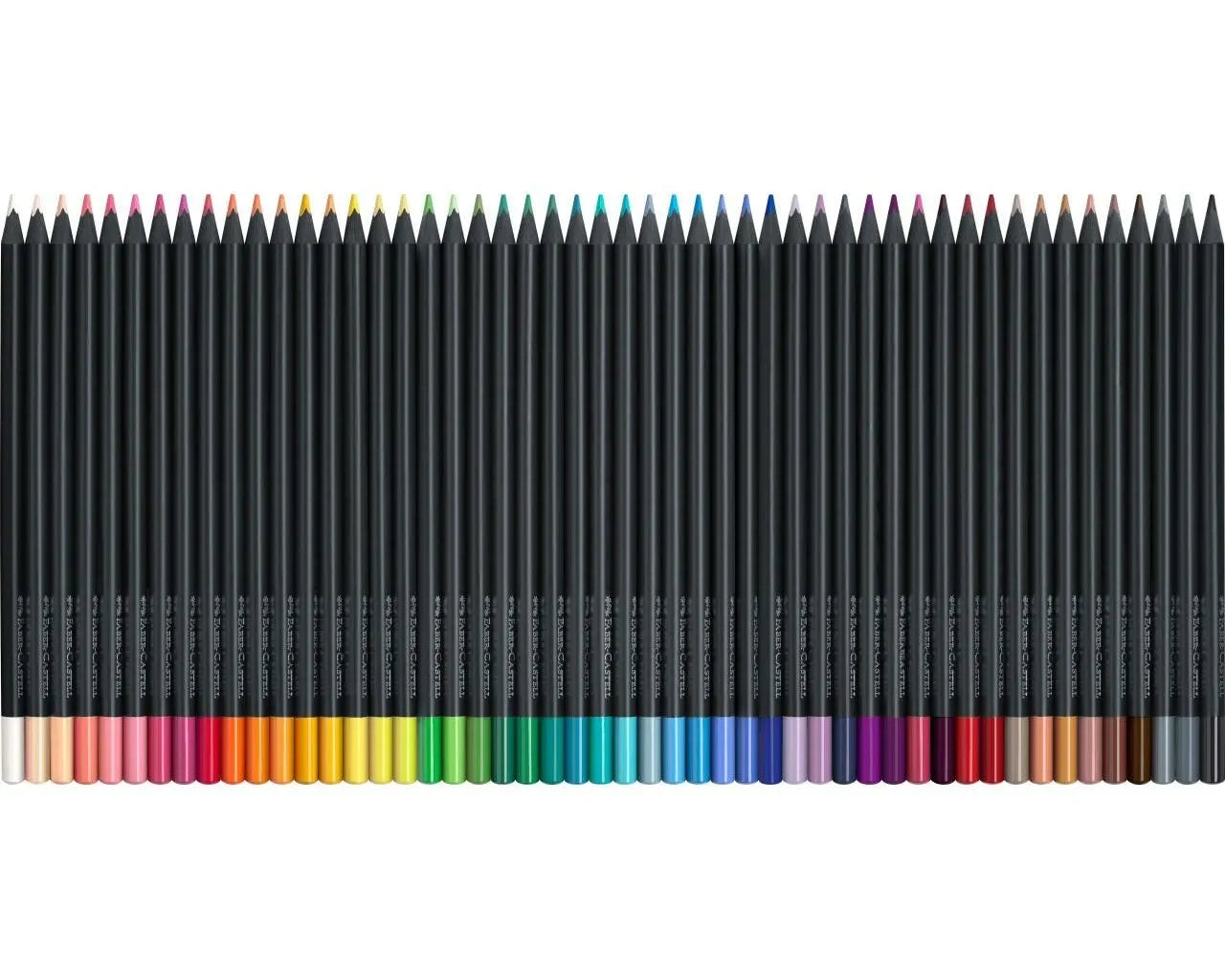 Faber-Castell Black Edition Colored Pencils - 50 Count