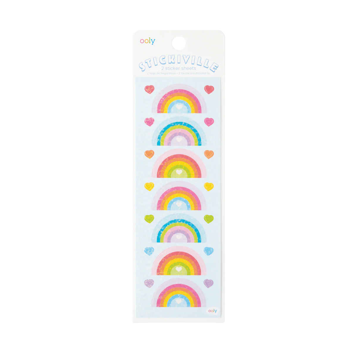 ooly Stickiville Rainbow Love Stickers