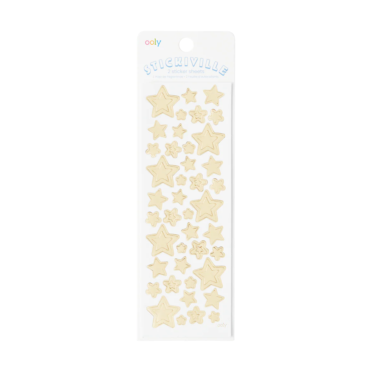 ooly Stickiville Gold Stars Stickers