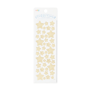 ooly Stickiville Gold Stars Stickers