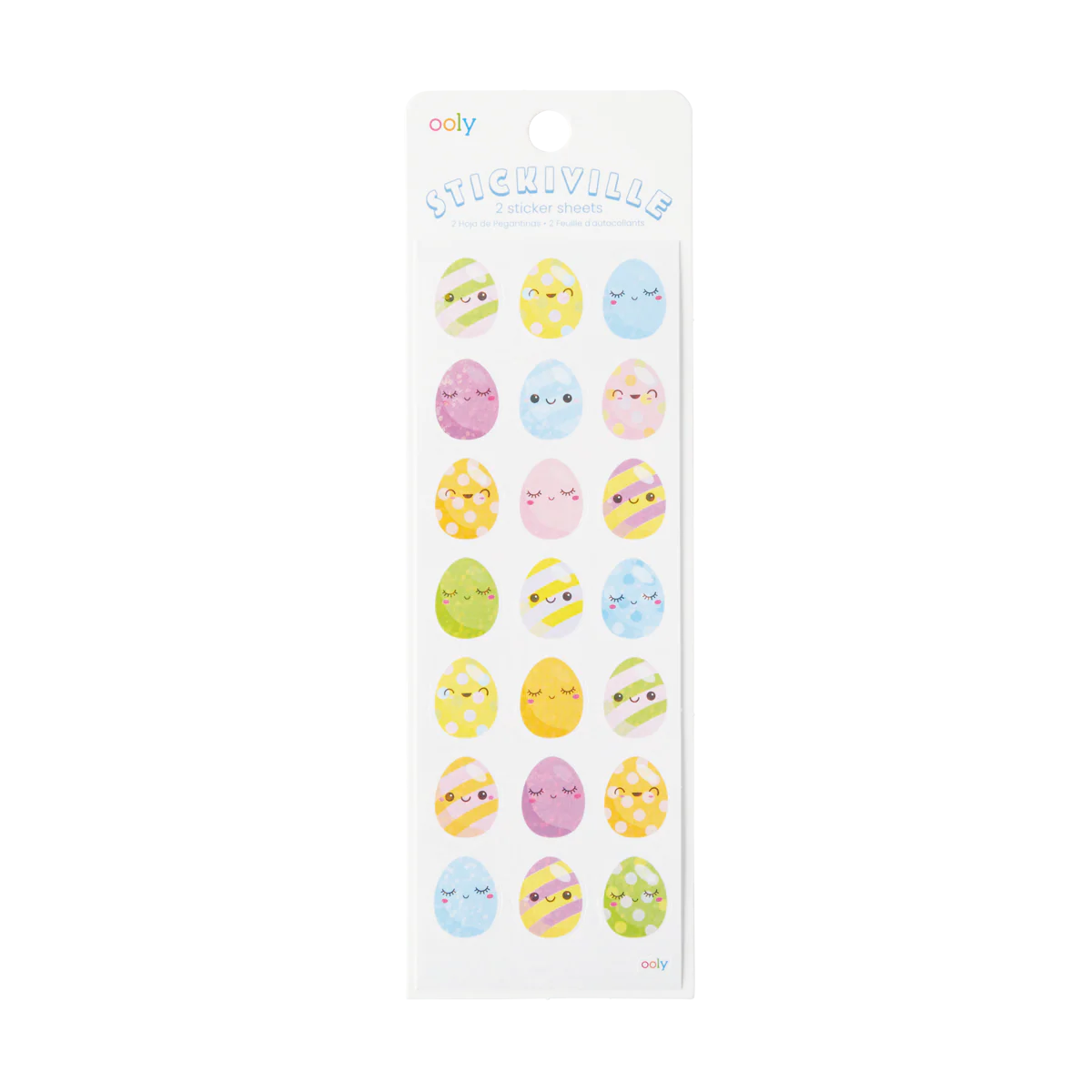 ooly Stickiville Easter Eggs Sticker Pack