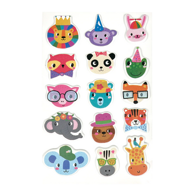ooly Stickiville Party Animals Stickers