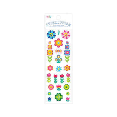 ooly Stickiville Fun Flowers Sticker Pack