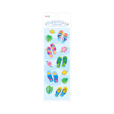 ooly Stickiville Flip Flops Stickers
