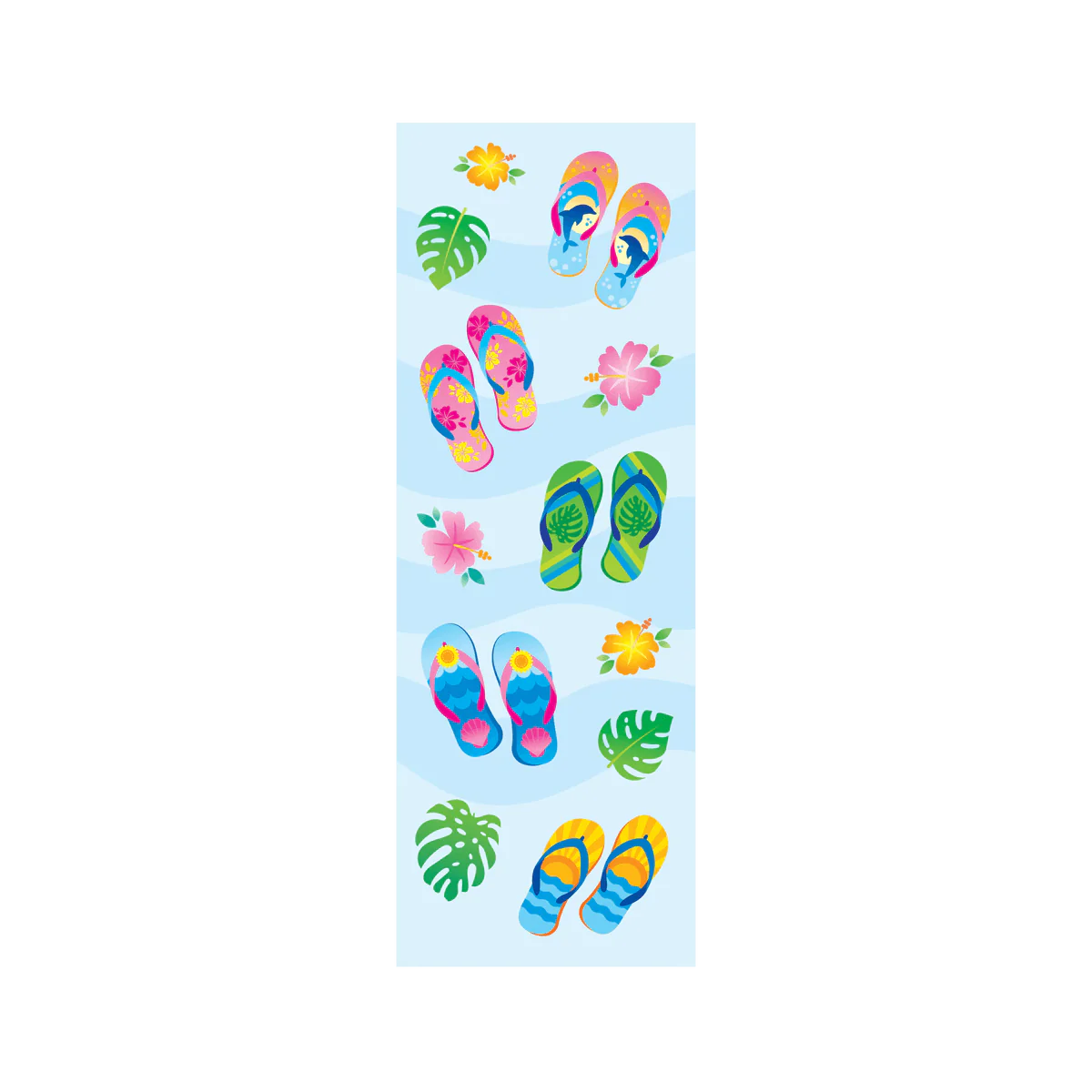 ooly Stickiville Flip Flops Stickers