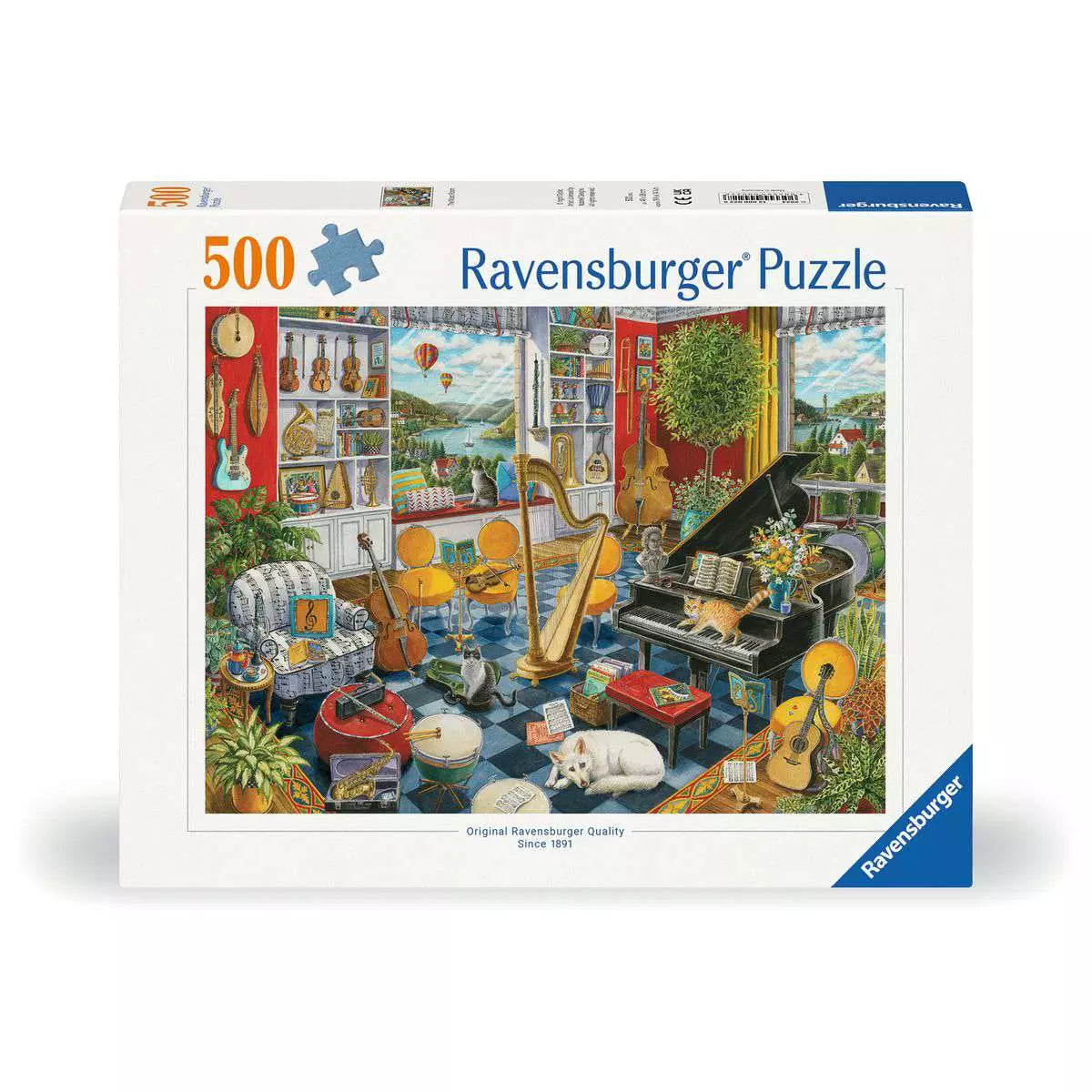 The Music Room 500 Piece Puzzle