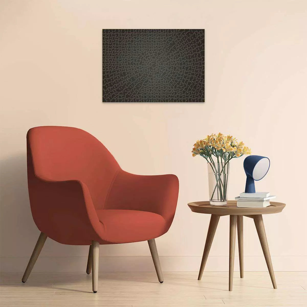 Krypt Black 736 Piece Puzzle