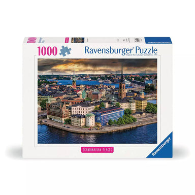 Scandinavian Places: Stockholm, Sweden 1000 Piece Puzzle