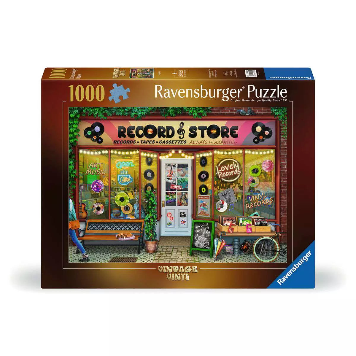 Vintage Vinyl 1000 Piece Puzzle