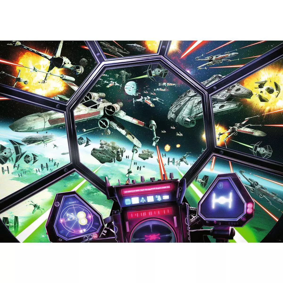 Star Wars TIE Fighter Cockpit 1000 Piece Puzzle