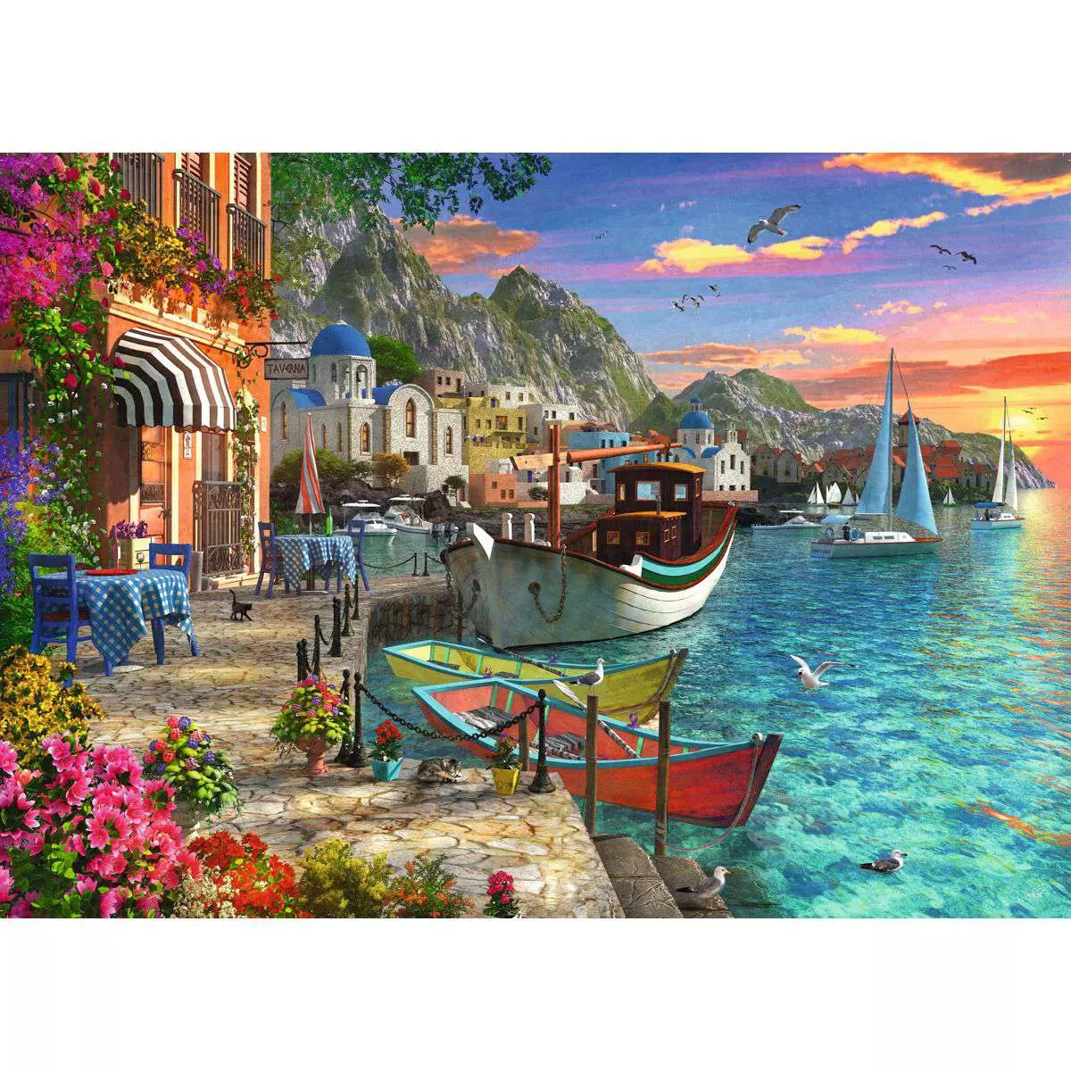 Grandiose Greece 1000 Piece Puzzle