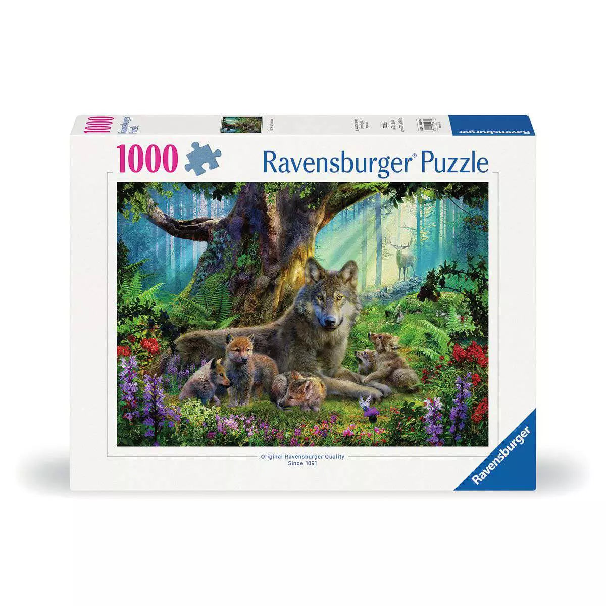 Wolves in the Forest 1000 Piece Puzzle