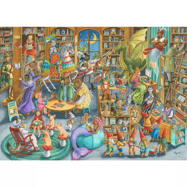 Midnight at the Library 1000 Piece Puzzle