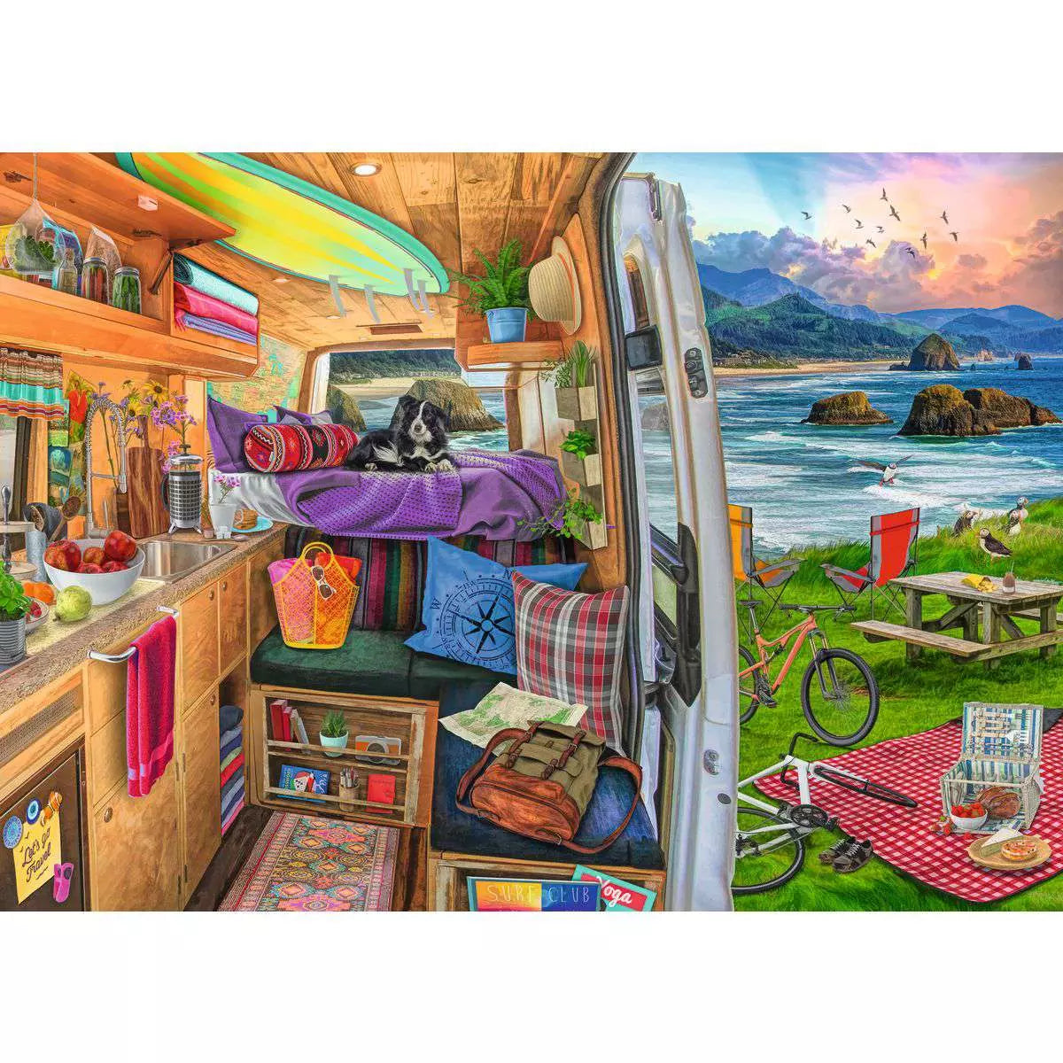 Rig Views 1000 Piece Puzzle