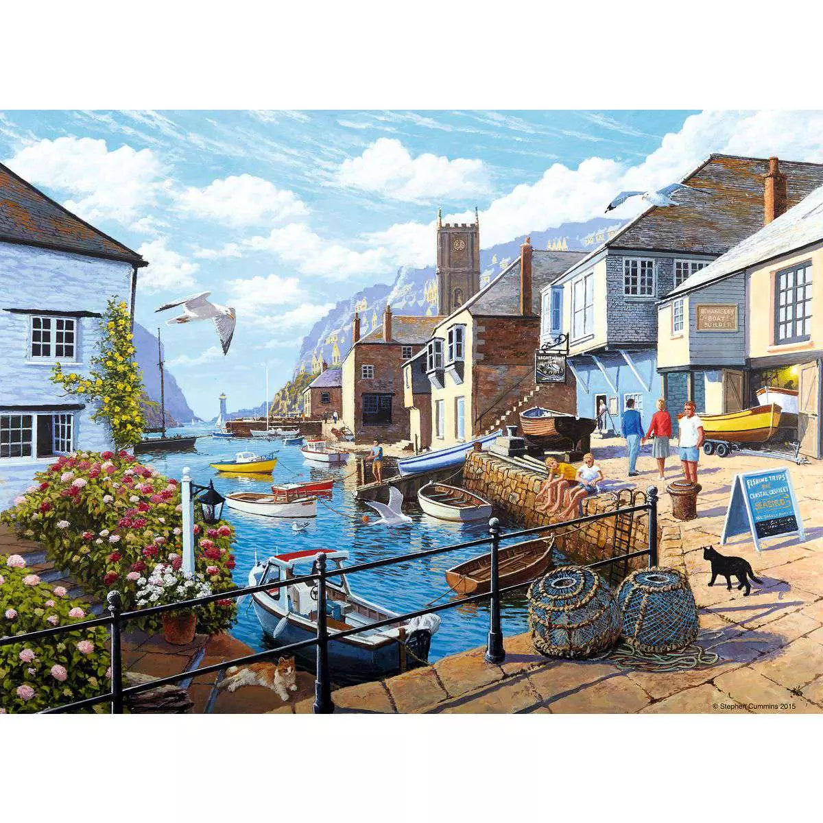 Tranquil Harbor 500 Piece Puzzle