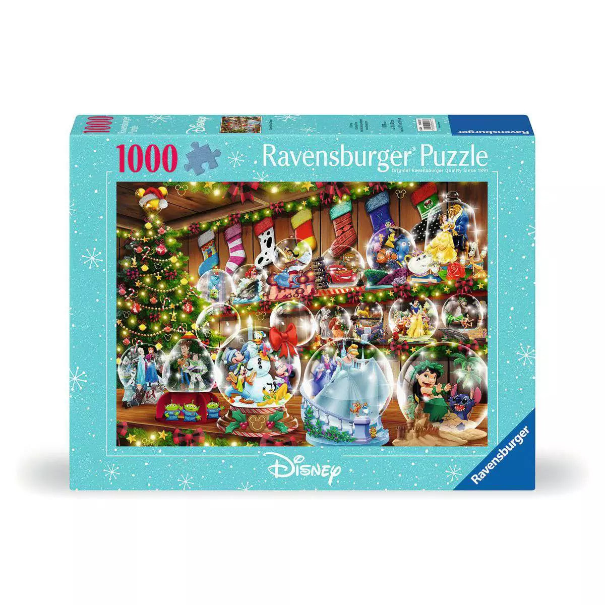 Disney Snow Globes 1000 Piece Puzzle