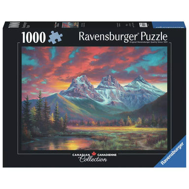 Canadian Collection: Alberta's Three Sisters 1000 Piece Puzzle