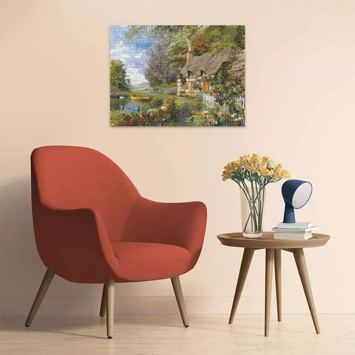 Country Cottage 1500 Piece Puzzle