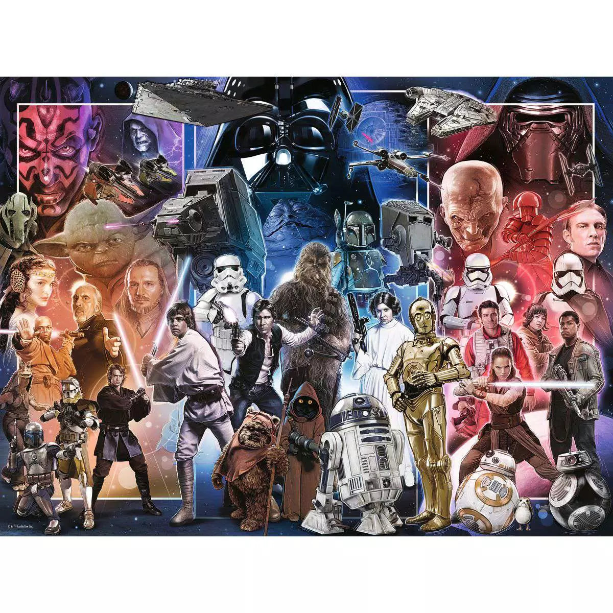 Star Wars Universe 1500 Piece Puzzle