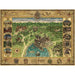 Harry Potter Hogwarts Map 1500 Piece Puzzle