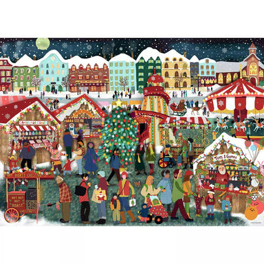 Christmas Market 1000 Piece Puzzle